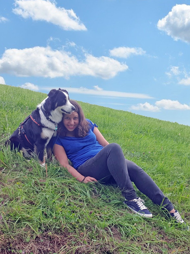 über mich portrait blauer himmel
